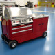 Mobile Aluminum BBQ Grill Cart