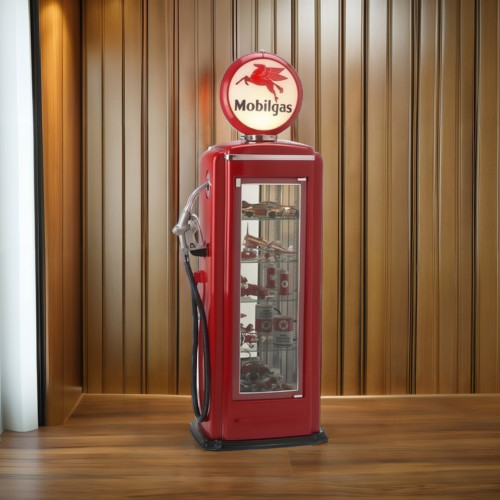 Mobilgas Tokheim 39 Display Case Gas Pump