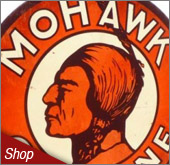 Mohawk Gasoline Metal Signs