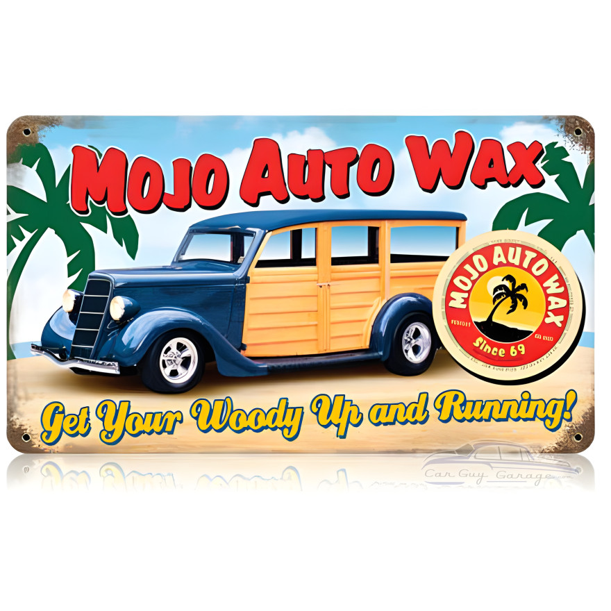 Mojo Woody Sign - 14" x 8"