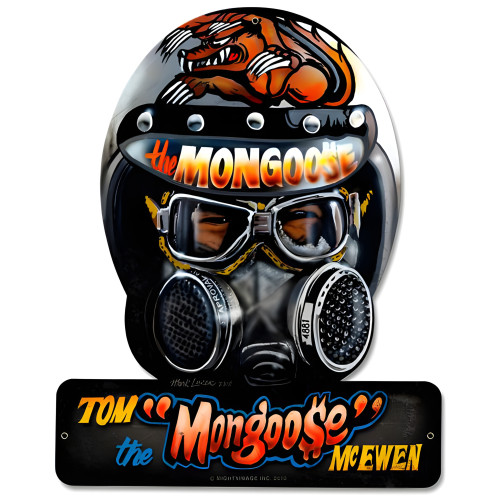Mongoose Metal Sign - 15" x 12"