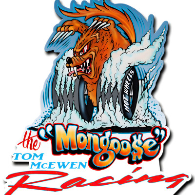 Mongoose Racing Automotive Metal Sign - 14 x 16