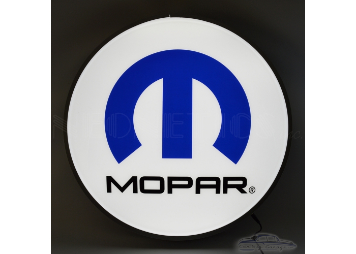 Mopar Omega M 15 Inch Backlit Led Lighted Sign