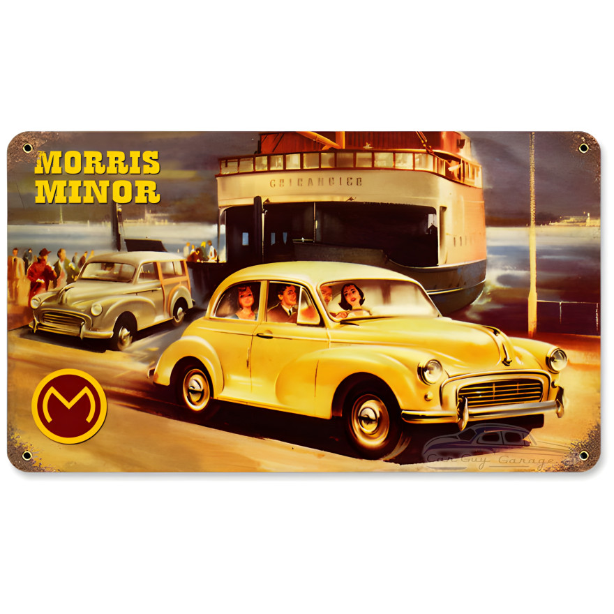 Morris Minor Sign - 14" x 8"