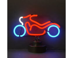 Motorcycle Neon Sculpture