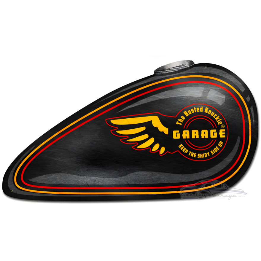 Motorcycle Tank Sign - 18" x 10"