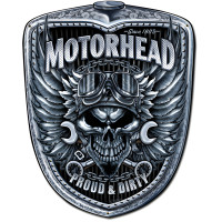Motorhead Grill Metal Sign - 24" x 30"