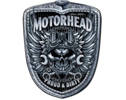 Motorhead Grill Metal Sign - 24" x 30"