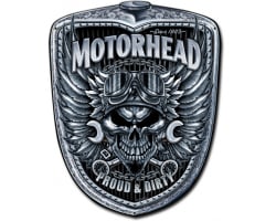 Motorhead Grill Metal Sign - 15" x 18"