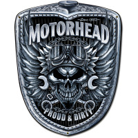 Motorhead Grill Metal Sign - 20" x 24"