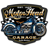 Motorhead Metal Sign - 16" x 16"