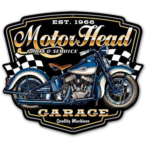 Motorhead Metal Sign - 16" x 16"