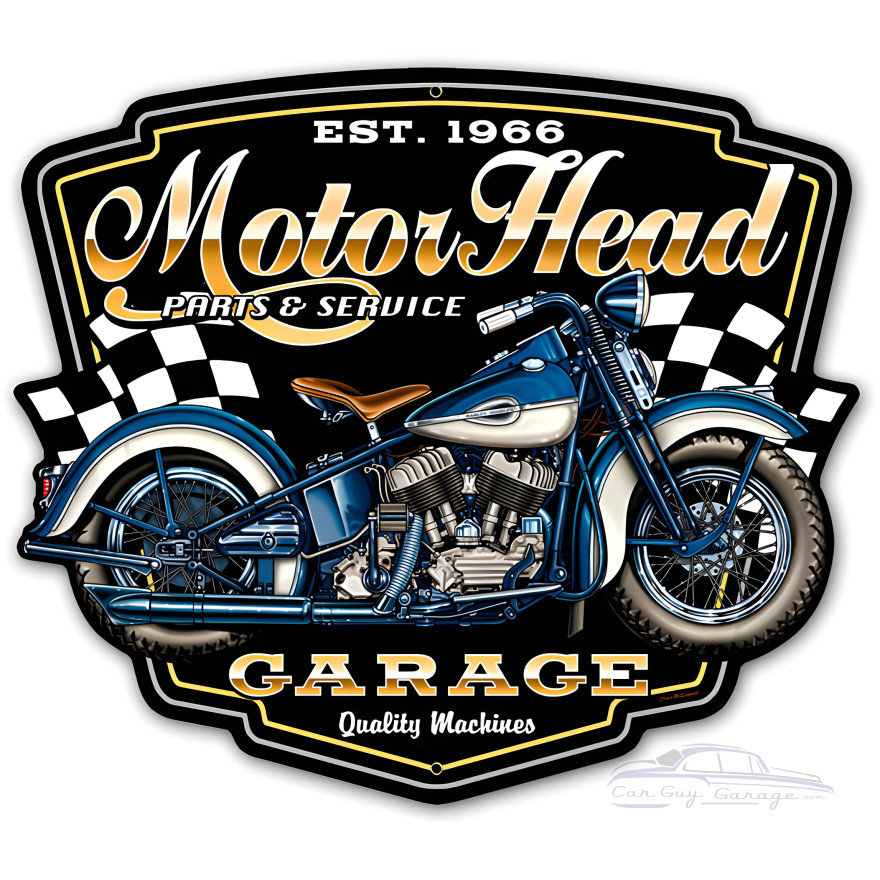 Motorhead Metal Sign - 16" x 16"