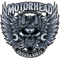 Motorhead Metal Sign - 18" x 18"