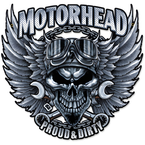 Motorhead Metal Sign - 18" x 18"