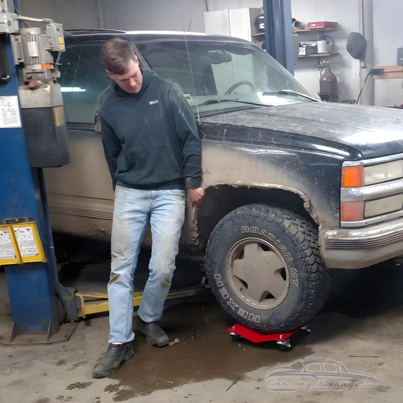 How to Push a Vehicle on Car Dollies the Right Way