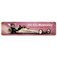 Muldowney Dragster Metal Sign - 5" x 20"