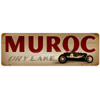 Muroc Metal Sign - 24" x 8"