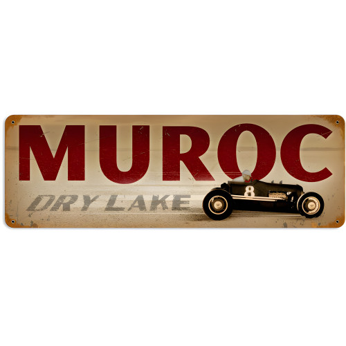 Muroc Metal Sign - 24" x 8"