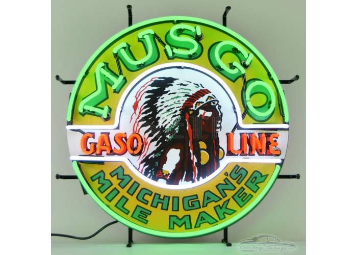 Musgo Gasoline Neon Sign