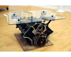 Mustang Engine Block Coffee Table