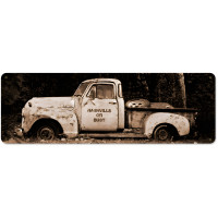 Nashville or Bust Sign - 24" x 8"