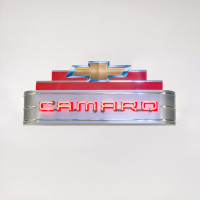 Chevrolet Camaro Bowtie Neon Sign - 48" x 24"