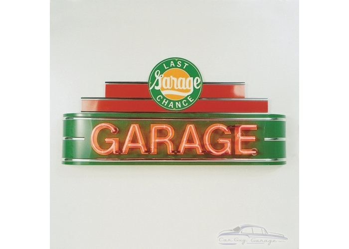 48" wide Last Change Garage Neon Sign