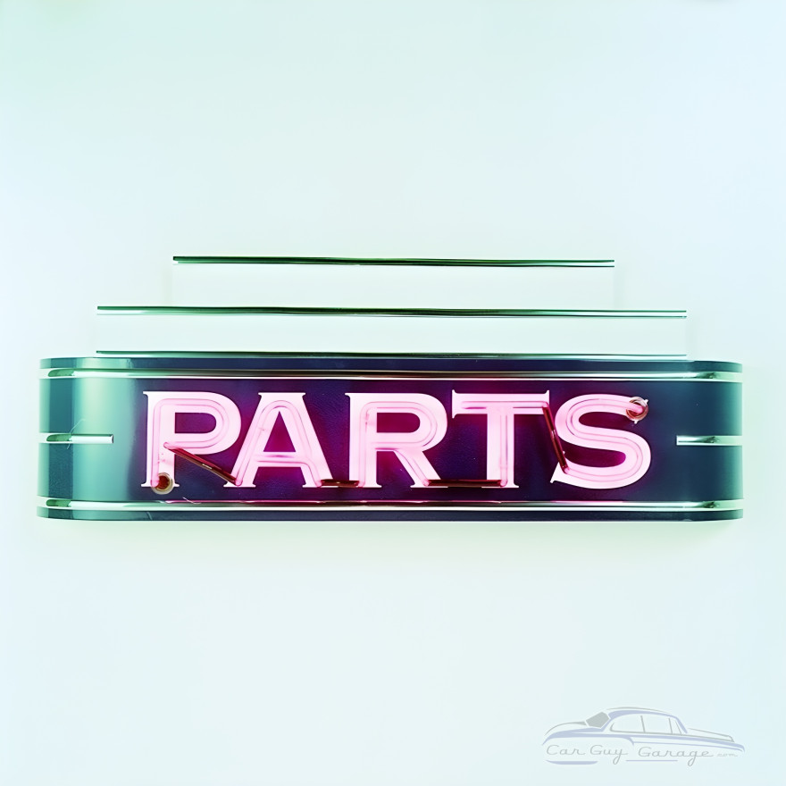 48" wide Neon Parts Sign 48" wide Neon Parts Sign