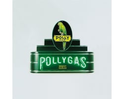 34" wide Polly Gas Neon Sign