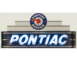 48" wide Pontiac Neon Sign
