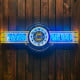 Chevrolet Super Service Sales & Service Neon Clock Sign - 72" x 26"
