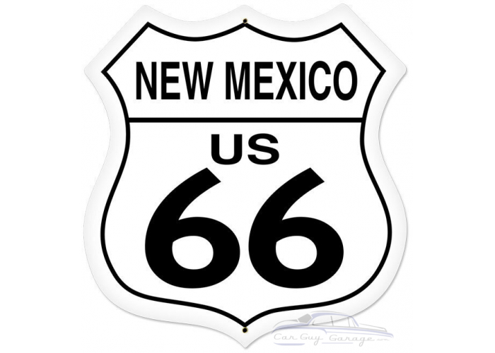 New Mexico Route 66 Metal Sign
