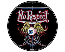 No Respect Metal Sign - 14" Round