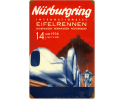 Nurburgring Metal Sign - 16" x 24"