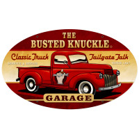 Old Truck Sign - 24" x 14"