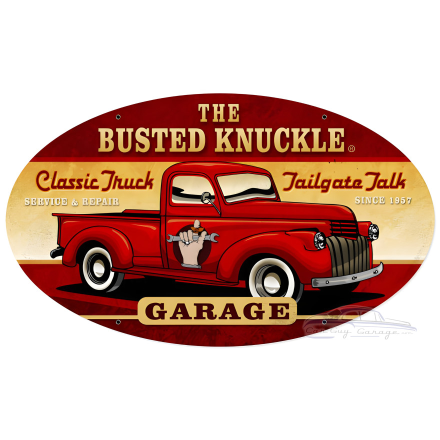 Old Truck Sign - 24" x 14"