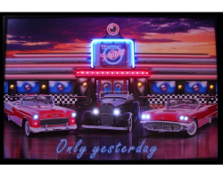 Only Yesterday Neon and LED Picture