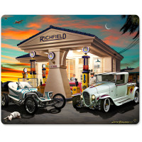 Outlaw and the Ala Kart Metal Sign - 15" x 12"
