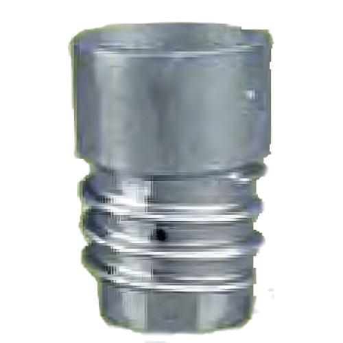 Overhead Duct Connector for Exhaust Hose Aluminum 5" Diameter