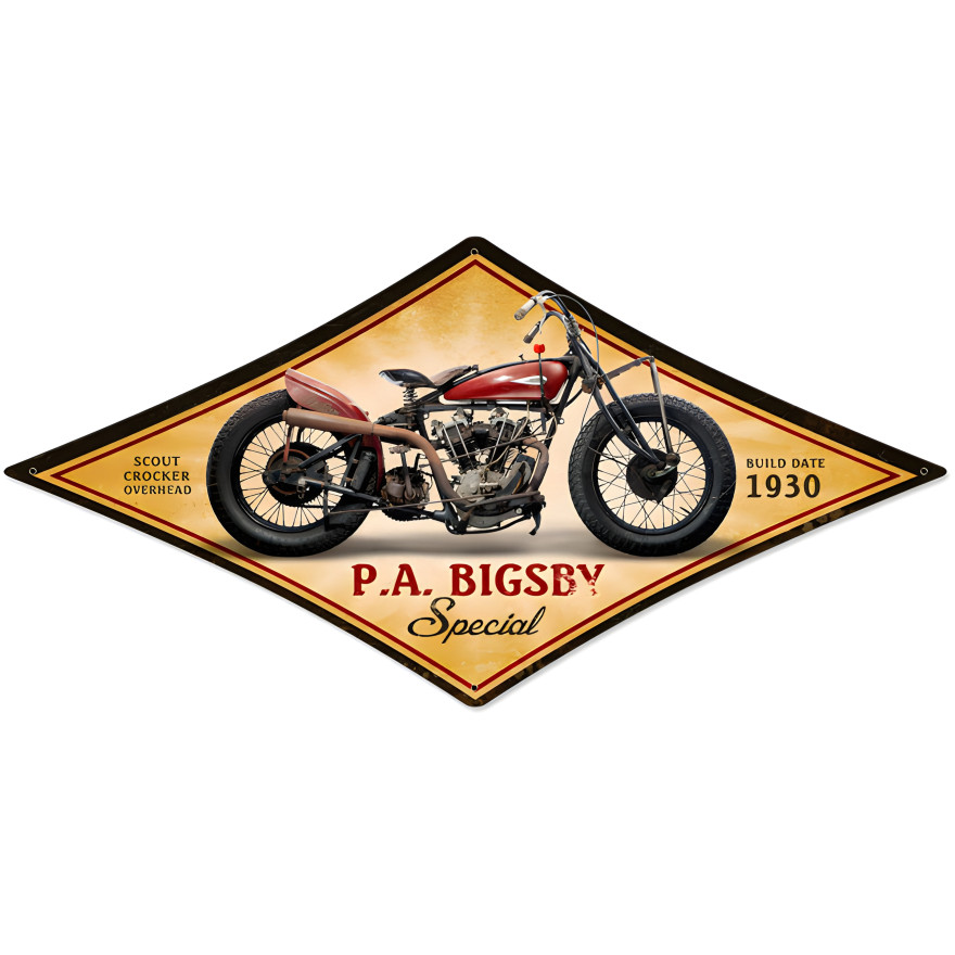 Pa Bigsby Sign - 22" x 14"