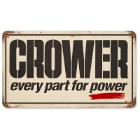 Parts for Power Metal Sign - 14" x 8"