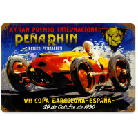Pena Rhin Metal Sign - 18" x 12"