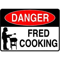 Personalized Aluminum Cooking Sign