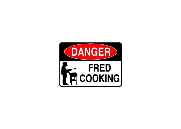 Personalized Aluminum Cooking Sign