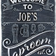 Personalized Cast Aluminum Tap Room Brew Pub Plaque