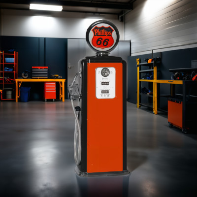 Phillips 66 Replica Gas Pump - Authentic Tokheim 39 Design