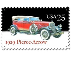 1929 Pierce Arrow Sign