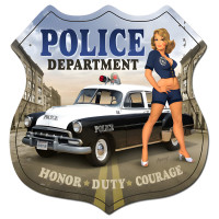 Police Department Sign - 15" x 15"