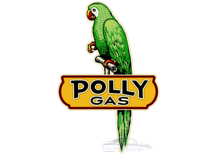 Polly Gas Metal Sign - 21" x 31"